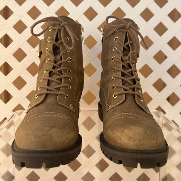 G by Guess Combat Moto Boots Size 8.5 EUC - Picture 8 of 16